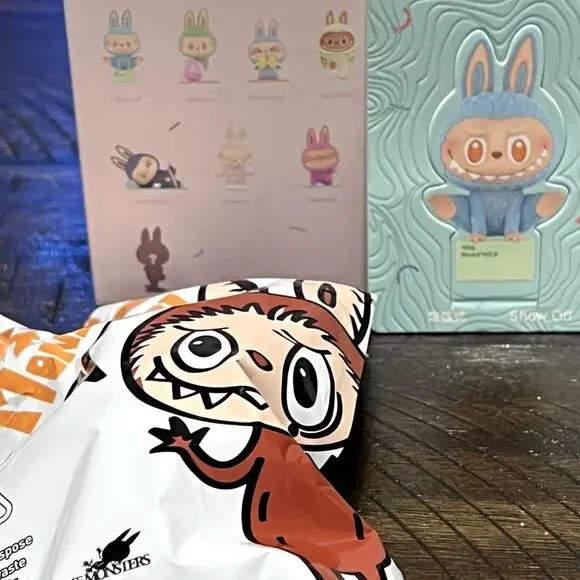 pop mart the monsters lazy yoga series show off confirmed authentic - Picture 3 of 3